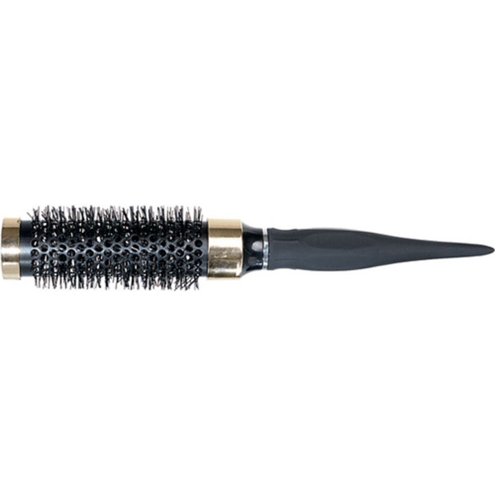 Perie termica profesionala, Negru, 20 mm