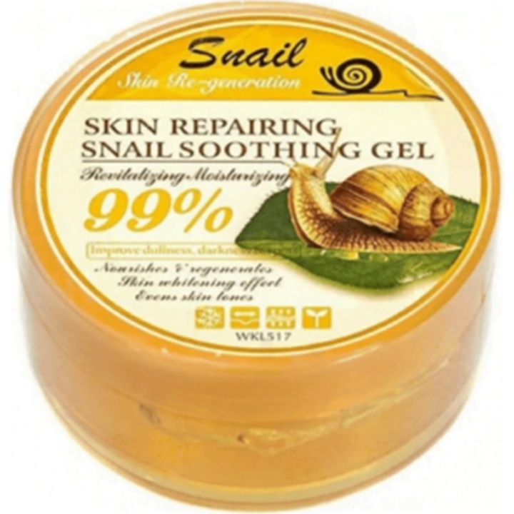 Gel reparator/calmant linistitor cu extract melc, Fruit Of The Wokali, 300 ml