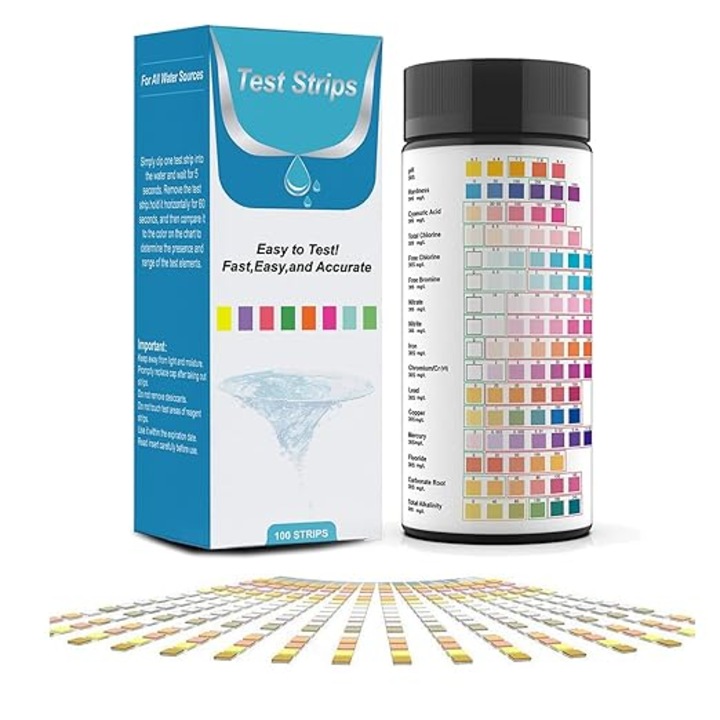 Vízteszt készlet, JESWO, 16in1, Multicolor