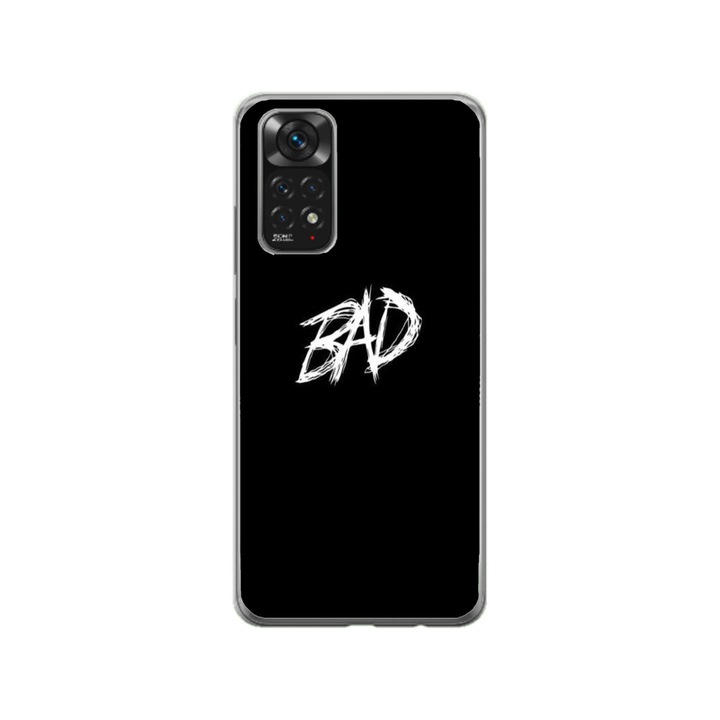 Персонализиран капак HQ Print и силиконово фолио за Xiaomi Redmi Note 11 Pro 5G, модел BAD, многоцветен, S1D1M0011