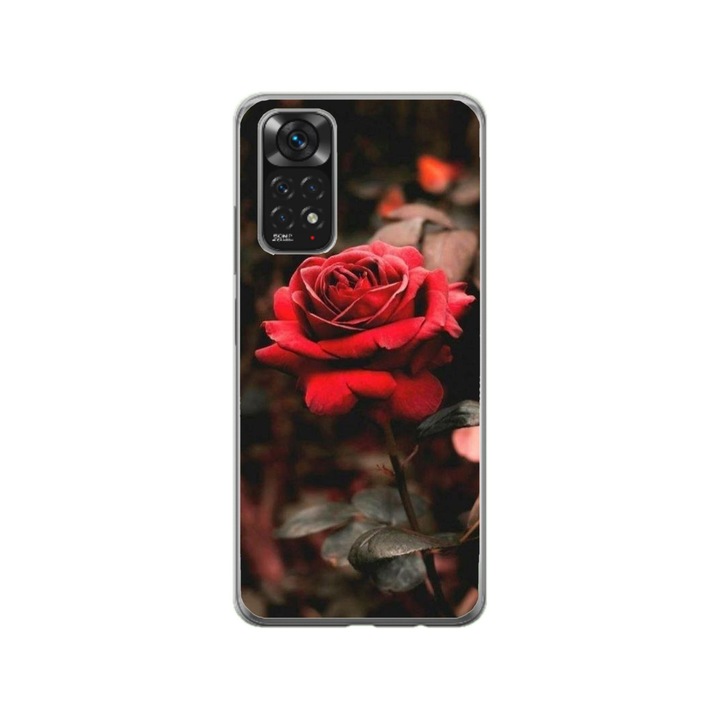 Husa personalizata HQ Print pentru Xiaomi Redmi Note 12 Pro, model Flowers #12, multicolor, S1D1M0160