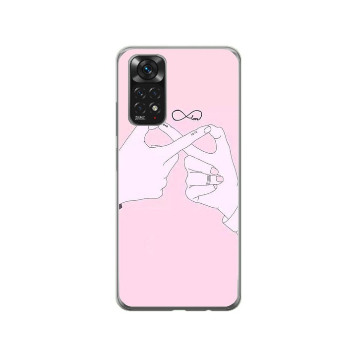 Custom HQ Print case за Xiaomi Redmi Note 11 Pro 5G, модел Infinity Togeter, многоцветен, S1D1M0251