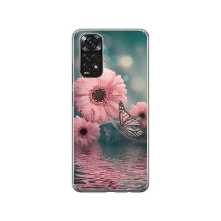 Персонализиран калъф Swim Case за Xiaomi Redmi Note 11 Pro 5G, модел Flowers #7, многоцветен, S1D1M0140