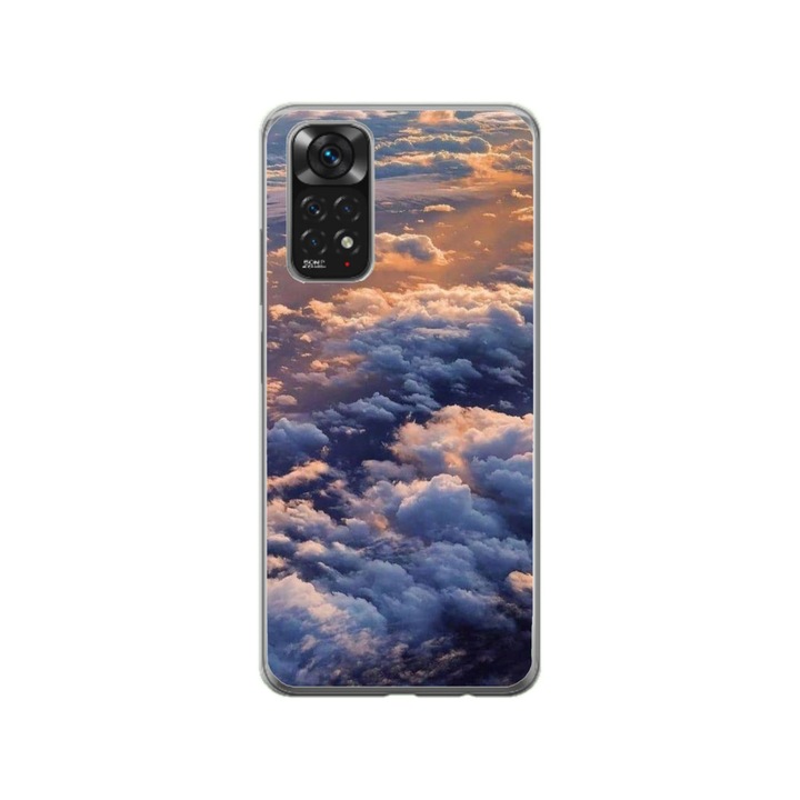 Husa personalizata Swim Case pentru Xiaomi Mi 10T Pro 5G, model Beautiful Sky, multicolor, S1D1M0277