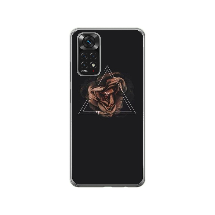Custom HQ Print case за Xiaomi Redmi Note 11 Pro 5G, модел Triangle Rose, многоцветен, S1D1M0316