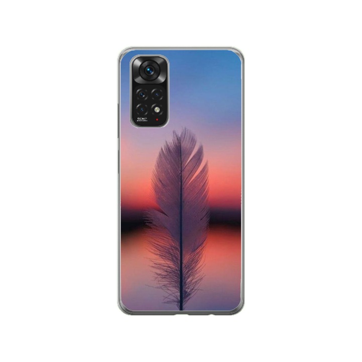 Персонализиран капак HQ Print и силиконово фолио за Xiaomi Redmi Note 11 Pro, модел Flake, многоцветен, S1D1M0309