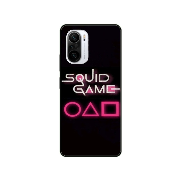 Персонализиран калъф за плуване за Xiaomi Poco F3, модел Squid Game #4, многоцветен, S1D1M0176
