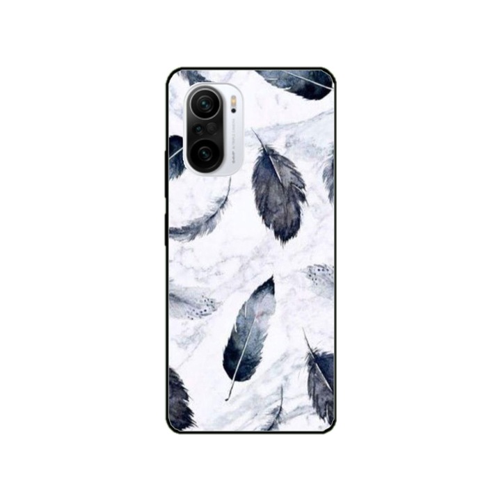 Husa personalizata HQ Print pentru Xiaomi Redmi 11T Pro, model Leaf Design #2, multicolor, S1D1M0071