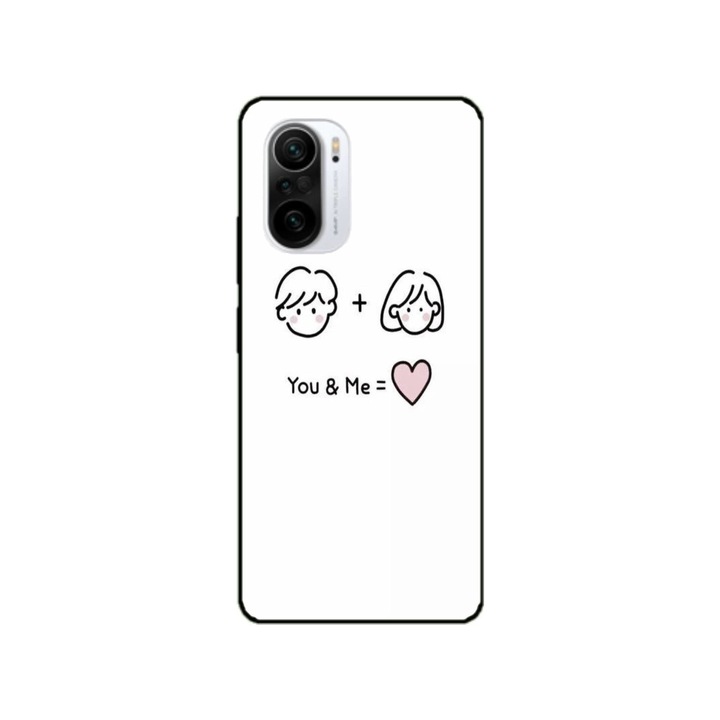 Персонализиран калъф Swim Case за Xiaomi Poco F3, модел You and Me, многоцветен, S1D1M0274