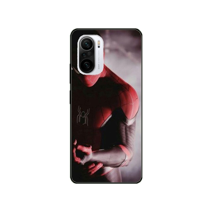 Персонализиран калъф Swim Case за Xiaomi Poco F3, модел Spiderman #6, многоцветен, S1D1M0172