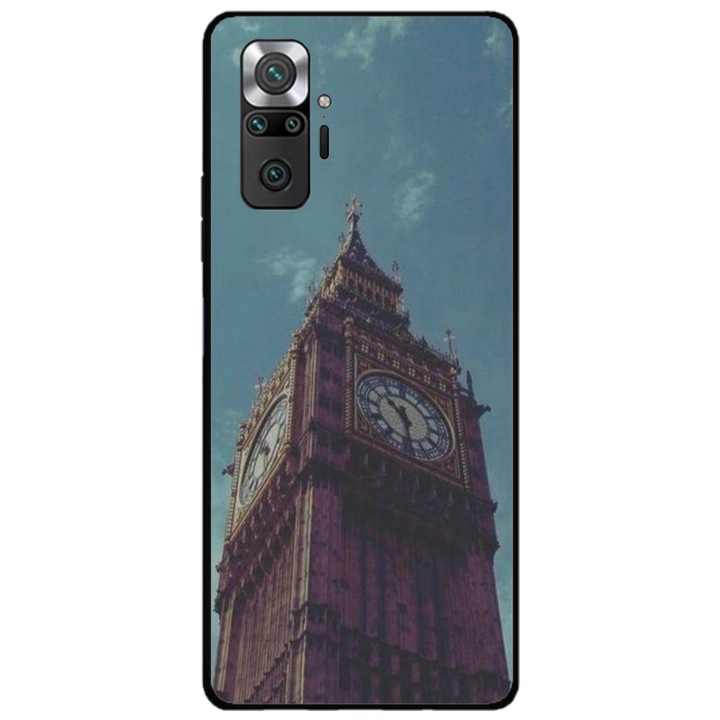 Персонализиран калъф Swim Case за Xiaomi Redmi Note 11 Pro Plus 5G, Big Ben модел №1, многоцветен, S1D1M0013