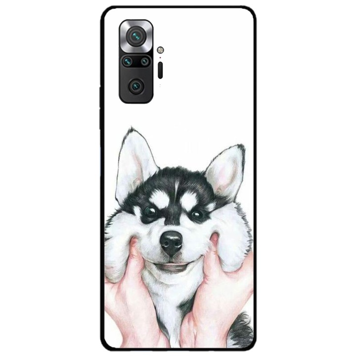 Husa personalizata HQ Print pentru Xiaomi Redmi Note 11 Pro Plus 5G, model Fluffy Dog, multicolor, S1D1M0033