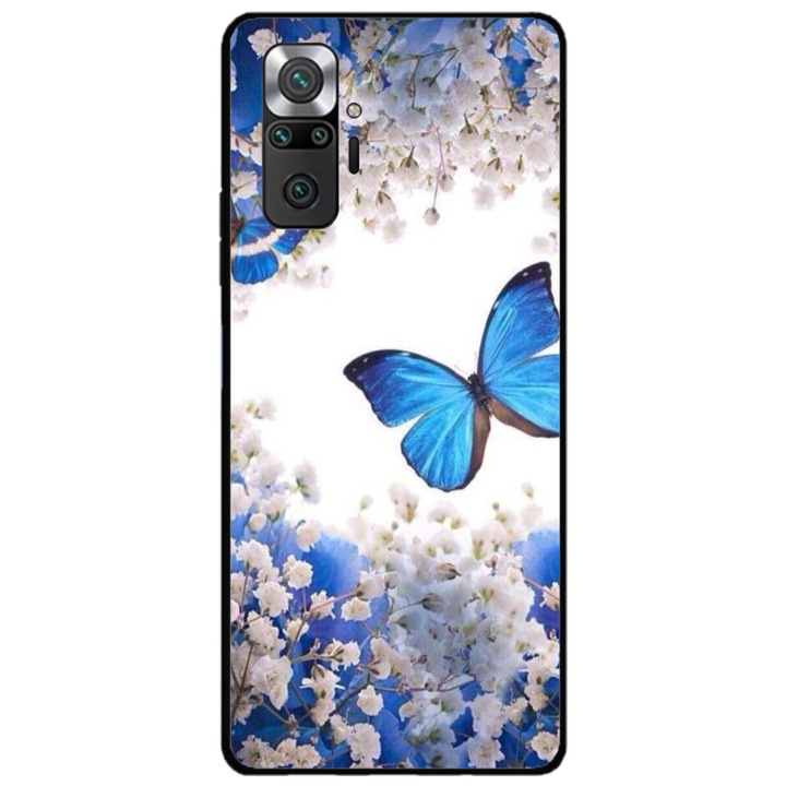 Персонализиран калъф Swim Case за Xiaomi Redmi Note 11 Pro Plus 5G, модел Butterfly #4, многоцветен, S1D1M0041