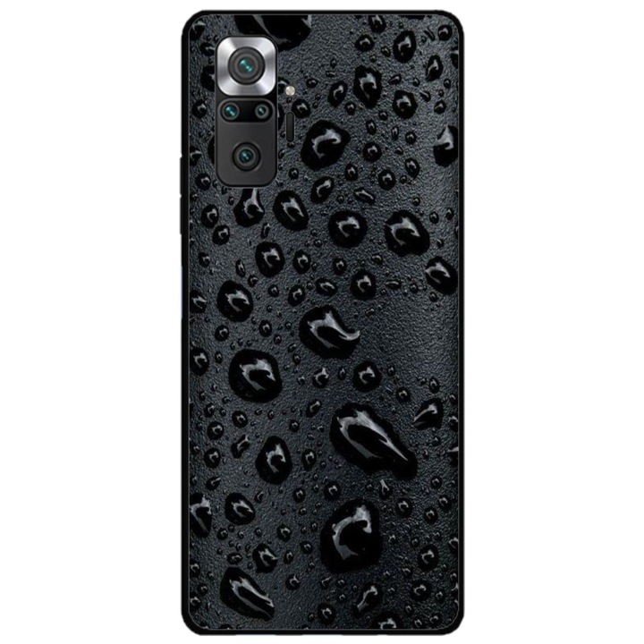 Персонализиран калъф за плуване и силиконово фолио за Xiaomi Redmi Note 11 Pro Plus 5G, модел Rain, многоцветен, S1D1M0244