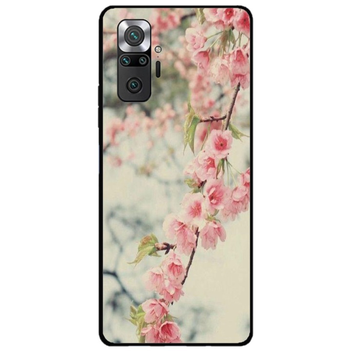 Персонализиран калъф Swim Case за Xiaomi Redmi Note 10 Pro Max, модел Flowers #18, многоцветен, S1D1M0245