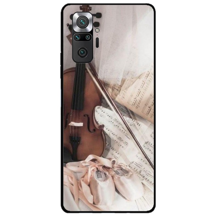 Персонализиран калъф Swim Case за Xiaomi Redmi Note 10 Pro Max, модел Violin, многоцветен, S1D1M0371