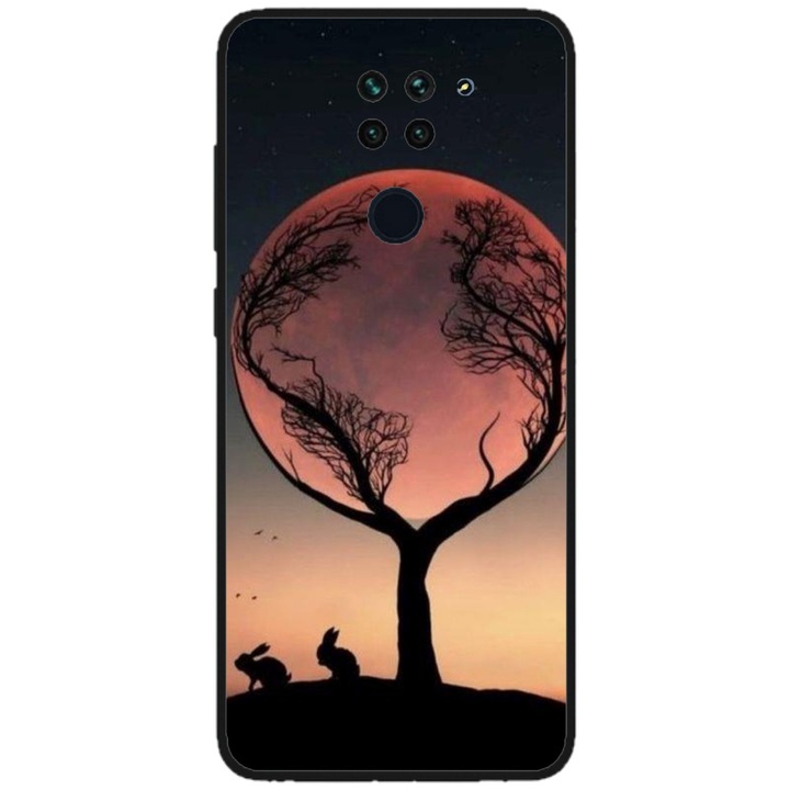 Персонализиран калъф Swim Case за Xiaomi Mi 10T Lite 5G, модел Moon Tree, многоцветен, S1D1M0068