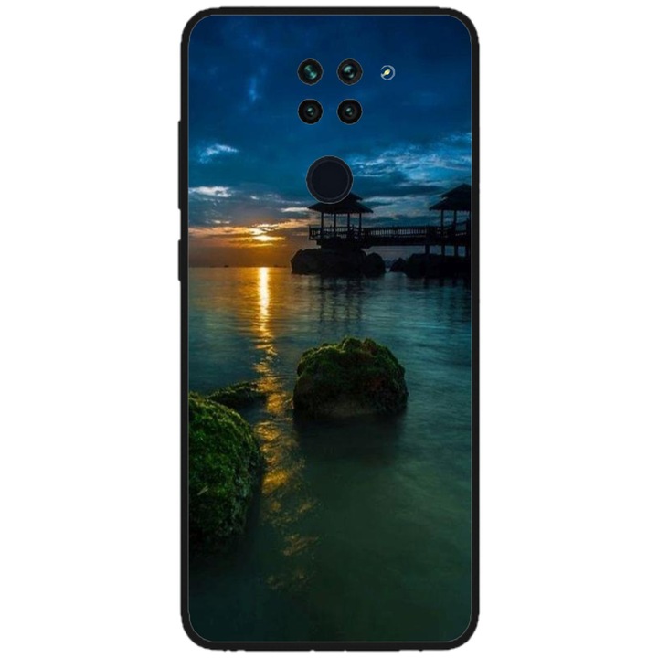 Husa personalizata HQPrint pentru Xiaomi Redmi Note 9T, model Nice View #1, multicolor, S1D1M0060
