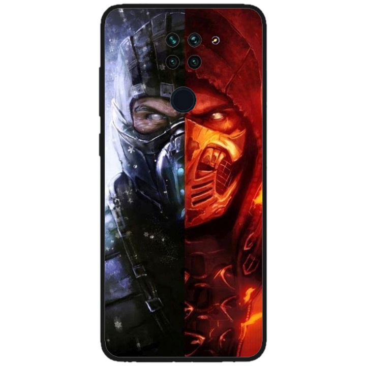 HQPrint custom cover за Xiaomi Redmi Note 9T 5G, модел Mortal Kombat, многоцветен, S1D1M0130