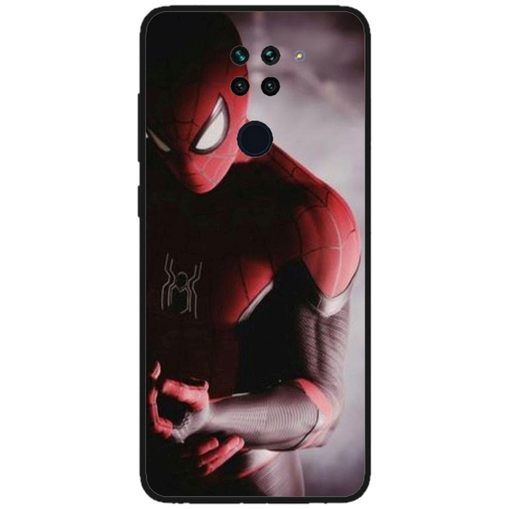 Персонализиран калъф Swim Case за Xiaomi Redmi Note 9 Pro 5G, модел Spiderman #6, многоцветен, S1D1M0172