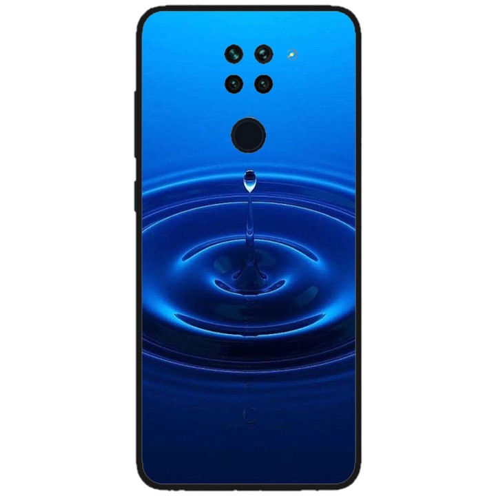 Husa personalizata HQPrint pentru Xiaomi Redmi Note 9 Pro 5G, model Picatura, multicolor, S1D1M0240