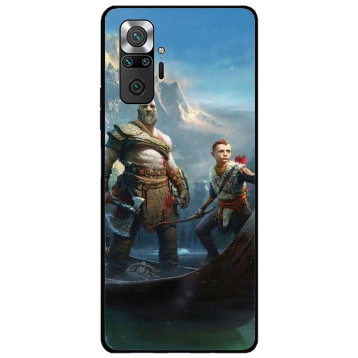 Персонализиран калъф за плуване за Xiaomi Redmi Note 10 Pro Max, модел God of War #1, многоцветен, S1D1M0008