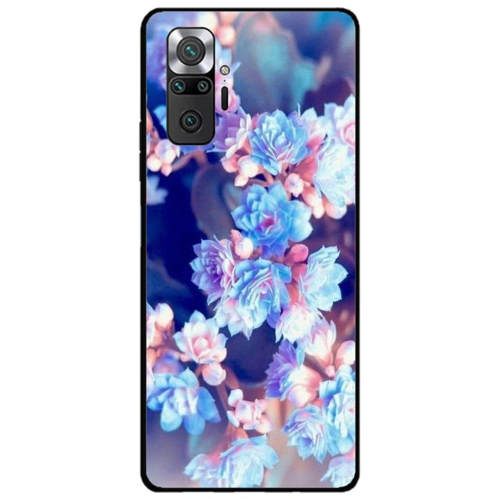 Персонализиран капак HQ Print и силиконово фолио за Xiaomi Redmi Note 11 Pro Plus 5G, модел Flowers #2, многоцветен, S1D1M0038