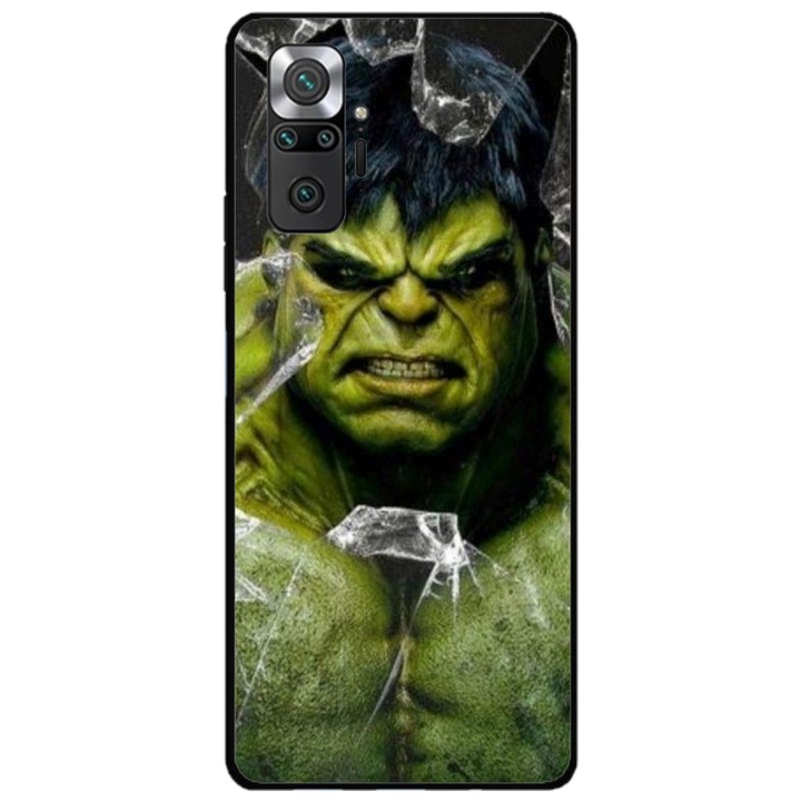Husa personalizata HQ Print pentru Xiaomi Redmi Note 11 Pro Plus 5G, model Hulk #2, multicolor, S1D1M0100