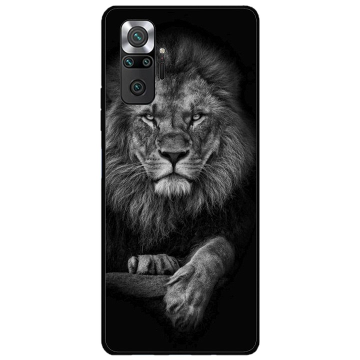 Husa personalizata HQ Print pentru Xiaomi Redmi Note 11 Pro Plus 5G, model Lion #2, multicolor, S1D1M0117