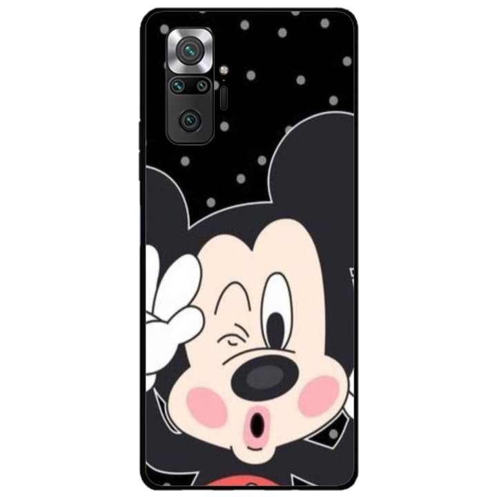 Husa personalizata HQ Print pentru Xiaomi Redmi Note 11 Pro Plus 5G, model Mickey #1, multicolor, S1D1M0124
