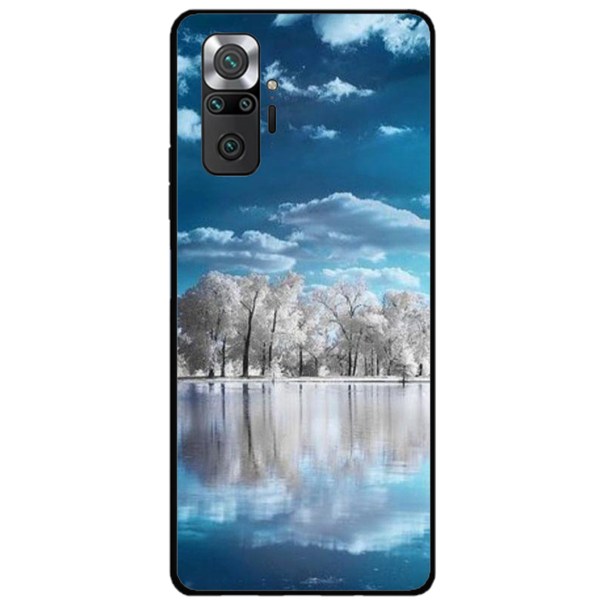 Husa personalizata HQ Print si Folie de Silicon pentru Xiaomi Redmi Note 11 Pro Plus 5G, model Nice View #9, multicolor, S1D1M0221