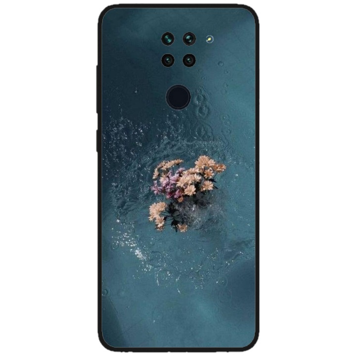Персонализиран калъф за плуване и силиконово фолио за OPPO Reno5 Lite, Flowers модел №15, многоцветен, S1D1M0215