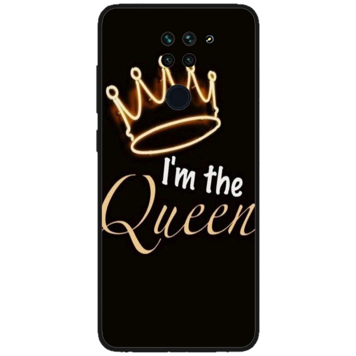 Персонализиран калъф Swim Case за Xiaomi Redmi Note 9T 5G, модел I'm the Queen, многоцветен, S1D1M0101