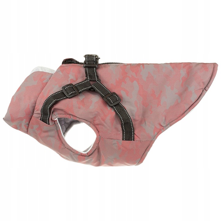 Hámkabát kutyáknak, Wesolypupil, rózsaszín/szürke, 2XL