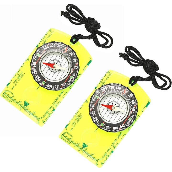 Set 2 Busole multifunctionale Sunmostar pentru navigatie si drumetii in ...