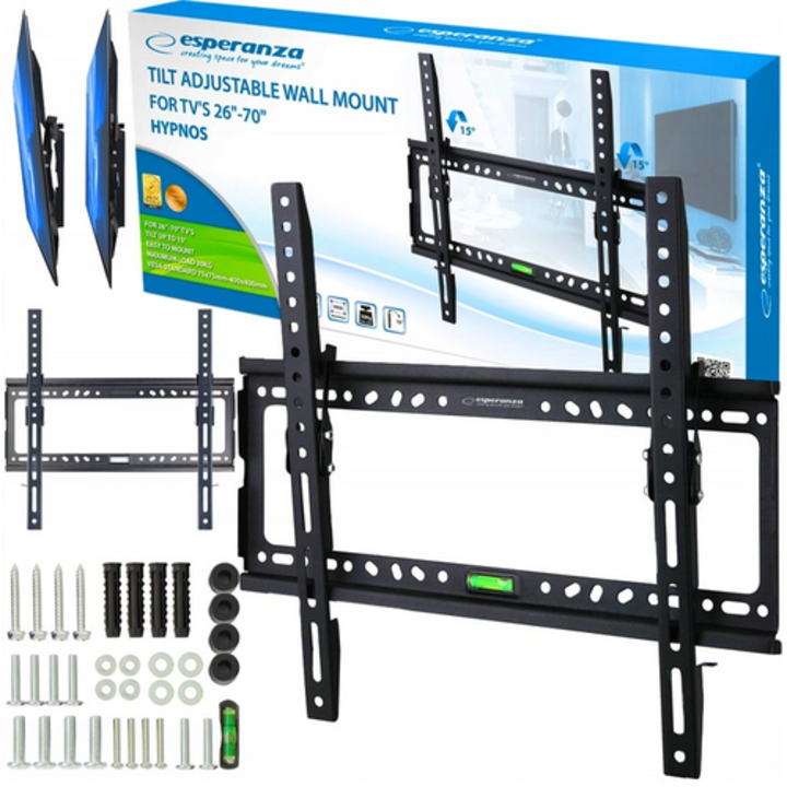 LED/LCD TV fali tartó konzol 26-70", VESA, 30 kg teherbírással