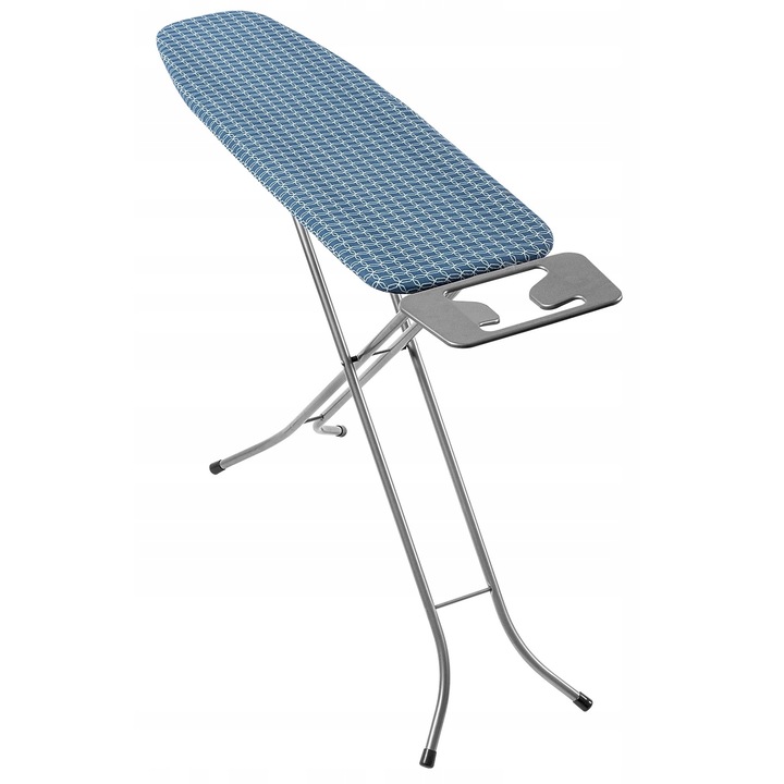 Vasalódeszka vasalóval, Kadax, Acél, 110x30cm, 3,6 kg, Sötétkék