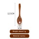 Linguri din lemn ZYBLSSBB LSM2XH-BST3017596-1, set de 4, lucrate manual, pentru supa/ceai/cafea, maro