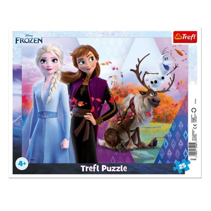 Puzzle Frozen 2 Elsa Anna Olaf (25 db)