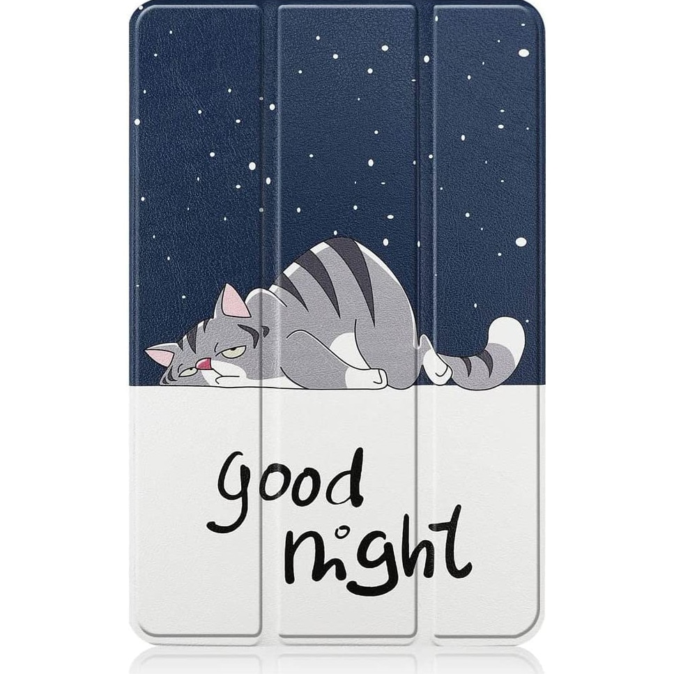 Husa Slim Sigloo, Smart Cover, Trifold, pentru tableta Tableta Lenovo Tab M8 HD (4th Gen), 8 inch, Good Night