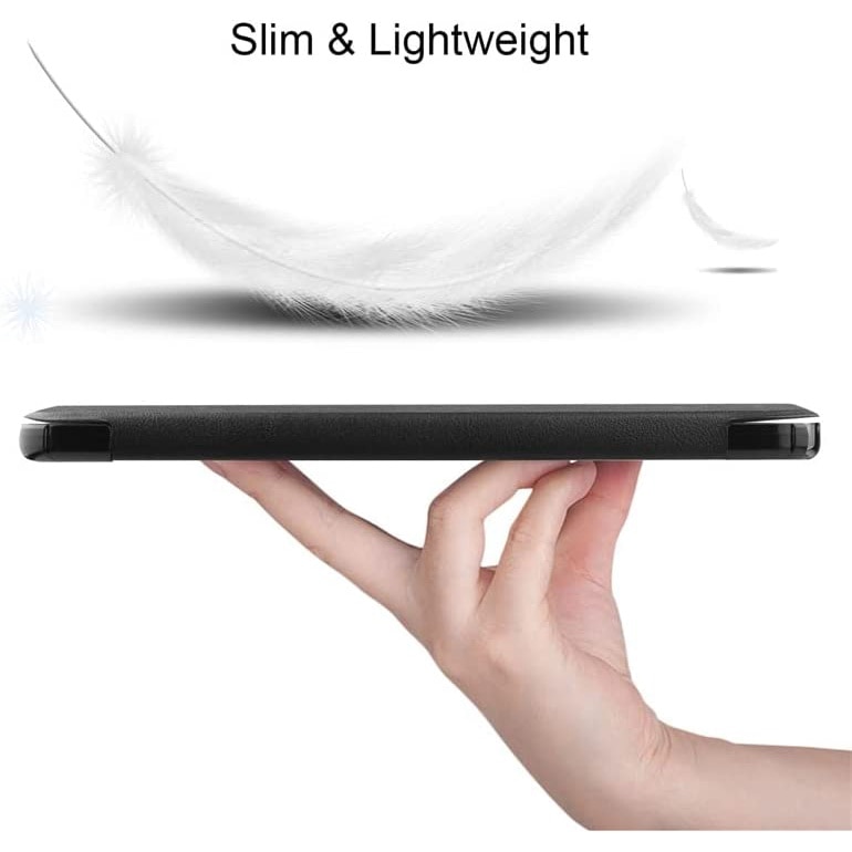 Husa Slim Sigloo, Smart Cover, Trifold, pentru tableta Huawei MediaPad T3 10, 9.6 inch, Red