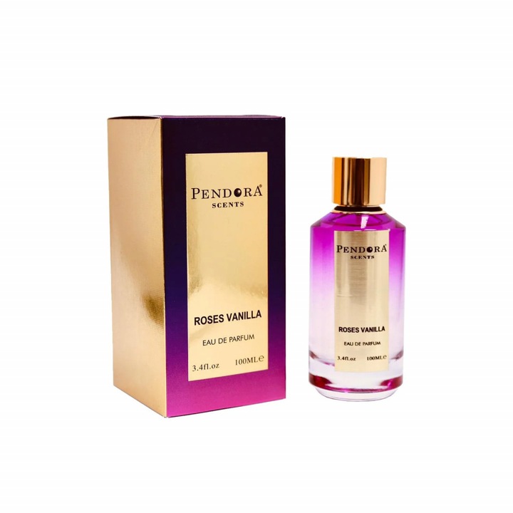 Парфюмна вода Paris Corner Pendora Scents Roses Vanilla, 100 мл