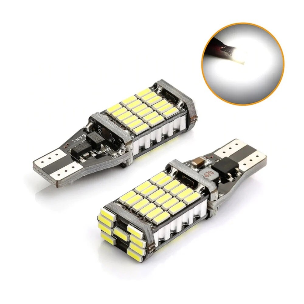 Set Becuri Led T W W Canbus Gizmondo Leduri Smd