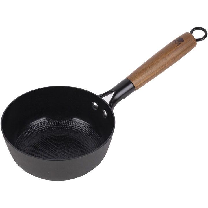 Тиган Masterpro Odin, С дръжка, Чугун, 16см