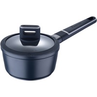 Cratita cu coada si capac Masterpro Indigo, aluminiu turnat, 16cm