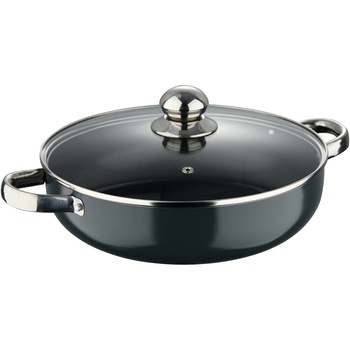 Cratita joasa cu capac Pyrex Classique, aluminiu presat, 28cm