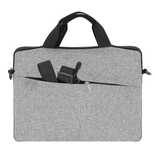 Geanta pentru laptop, Zola®, curea reglabila si detasabila, buzunar frontal, 12-14", rezistenta la zgarieturi si socuri, captuseala moale, 41.5 x 30 x 2 cm