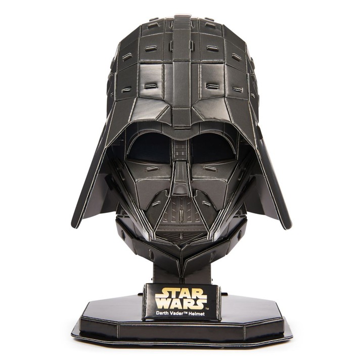 3D пъзел, зумер, Star Wars Build - Darth Vader Helmet 3D Cardstock Model Kit Kit