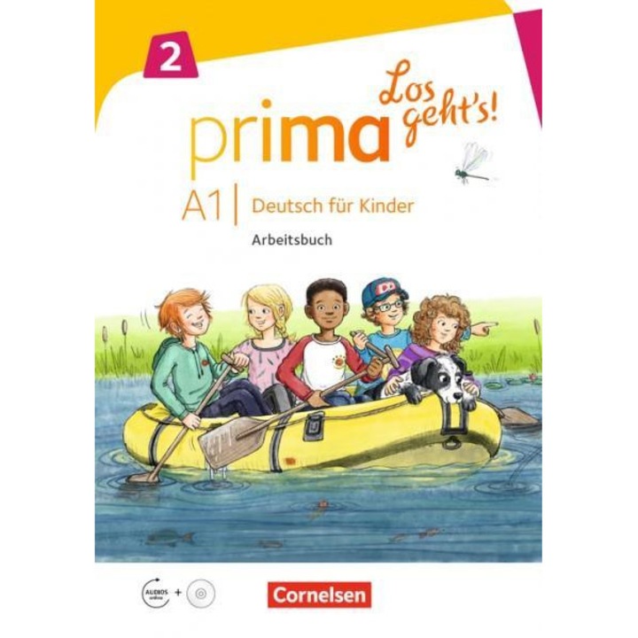 Prima los gehts A1.2 arbeitsbuch, Aleksandra Obradovic, Giselle Valman, Editura Cornelsen, Limba germana, 2019