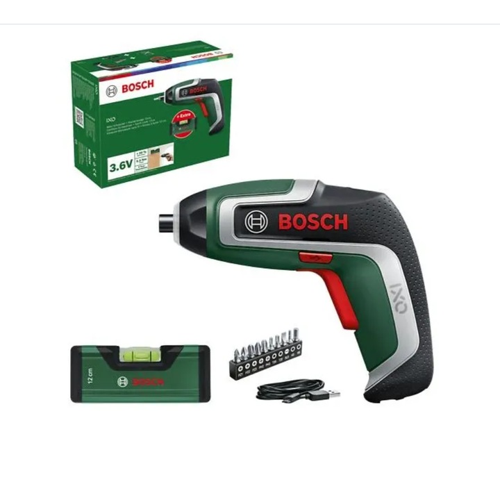 Акумулаторен винтоверт Bosch IXO 7 Li-Ion 3.6V, 2.0Ah, 5.5Nm, 235 rpm